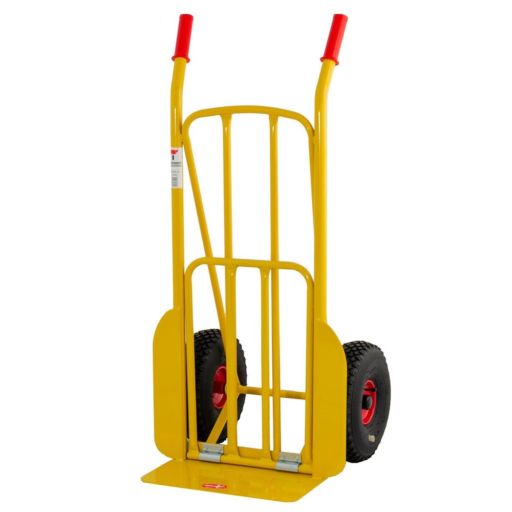 250kg Steel Rough Terrain Sack Truck With Dual Foot Plate