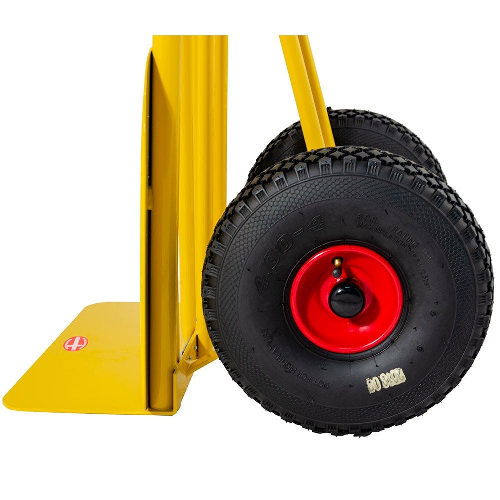 250kg Steel Rough Terrain Sack Truck With Dual Foot Plate