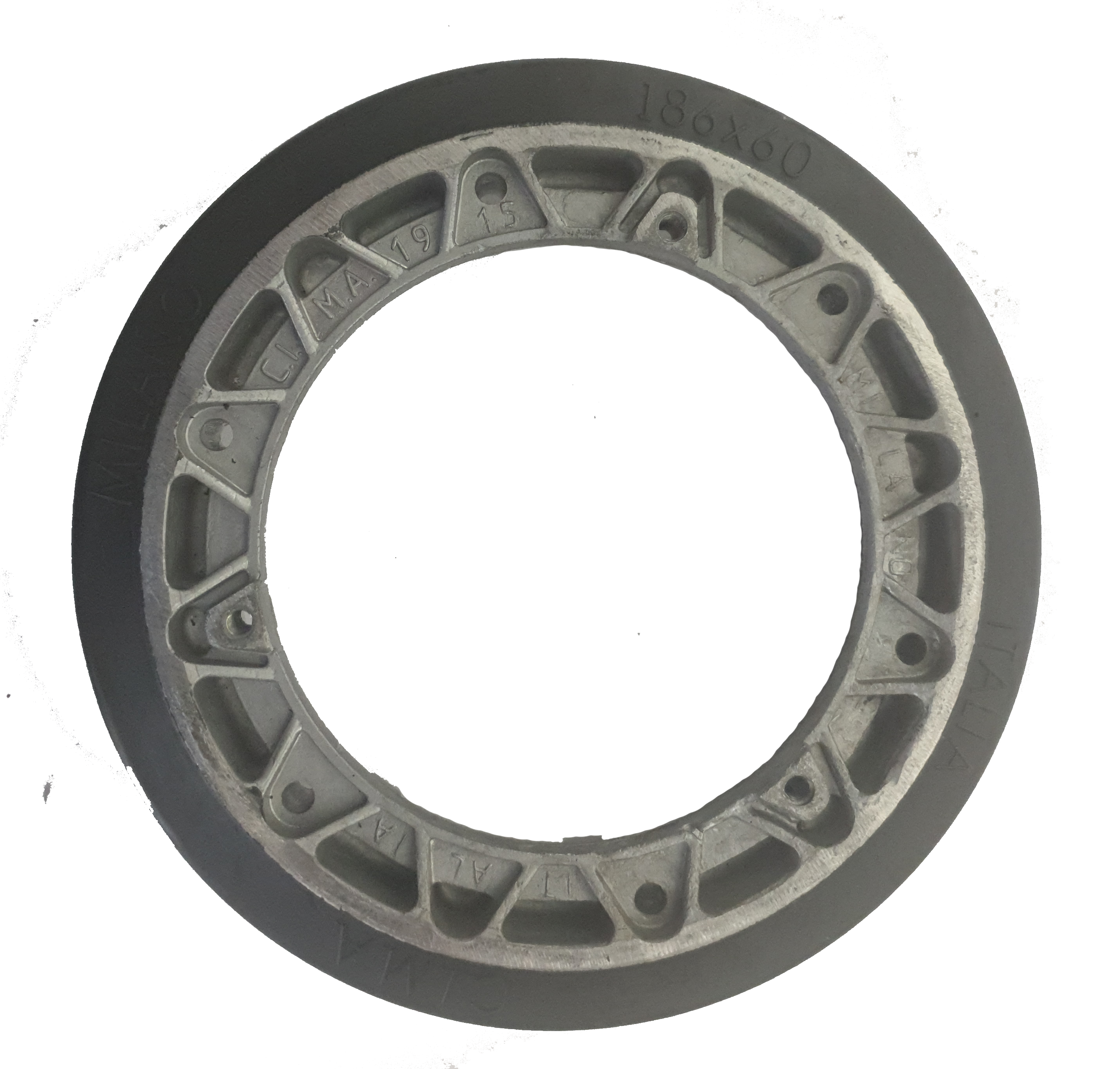 Pramac Lifter Rubber Drive Wheel 250mm x 77mm G073243