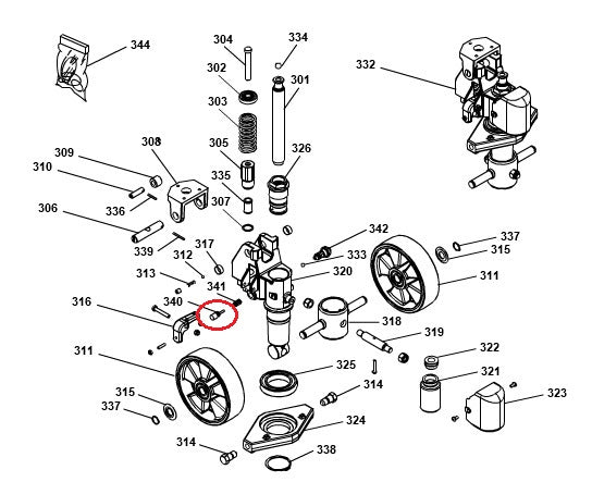 Release Valve Piston Plunger Pramac S000003908