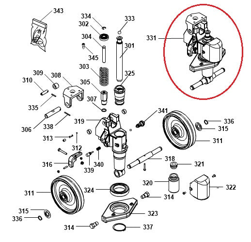 Hydraulic Pump Unit Complete GS22 Basic Pramac S000003019